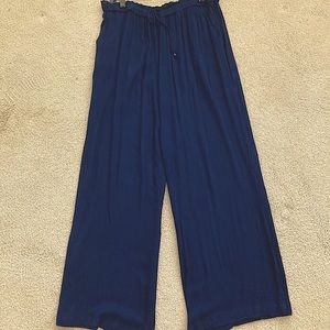 Banana Republic wide-leg pants.   NEW